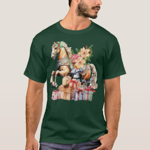 Christmas rocking horse T-Shirt