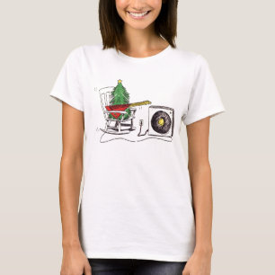 Christmas Rocks Ladies T T-Shirt