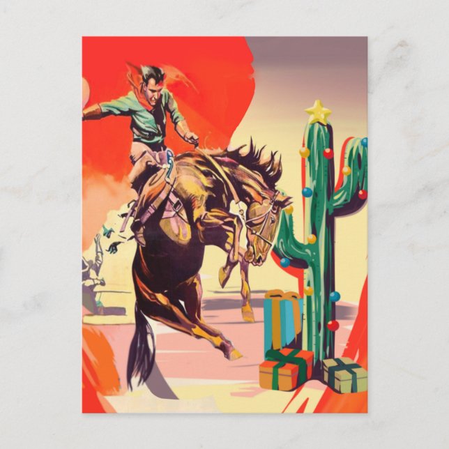 Christmas Rodeo Postcard (Front)