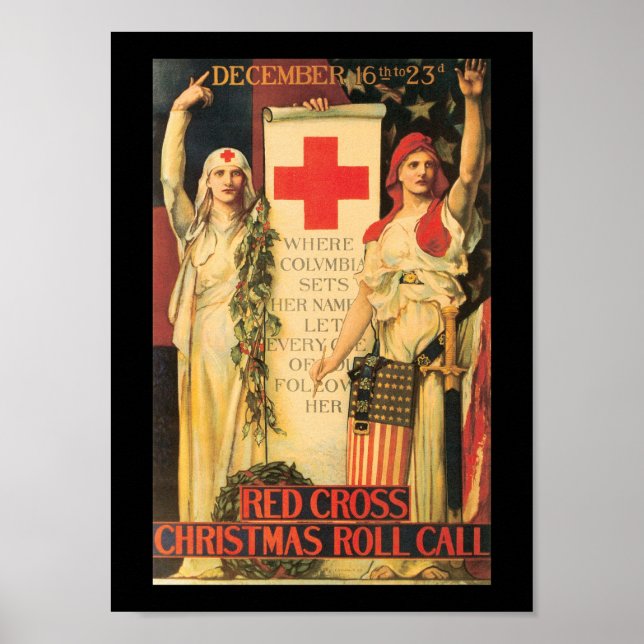 Christmas Roll Call World War II Poster (Front)