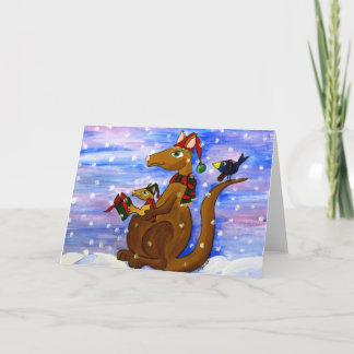 Christmas Roos Holiday Card