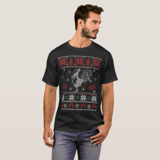 Christmas Roster Chicken T-shirt