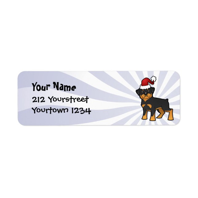 Christmas Rottweiler (Front)