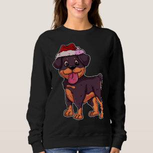 Christmas Rottweiler 19 Sweatshirt