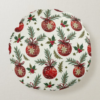 Christmas Round Cushion