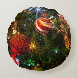 Christmas round cushion
