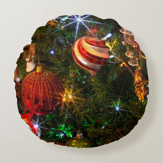 Christmas  round cushion (Front)