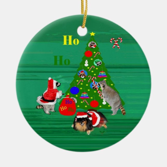 Christmas Round Ornament (Front)