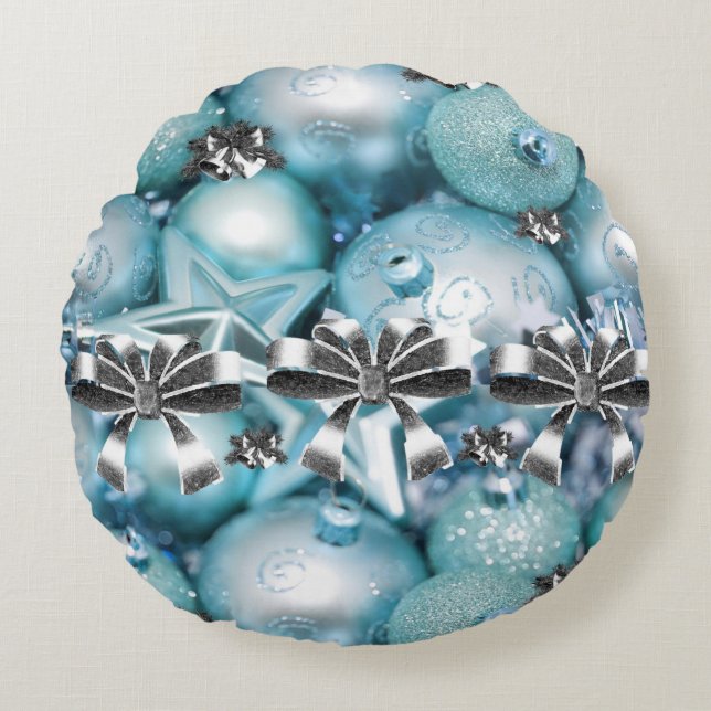 Christmas Round Pillow (Front)