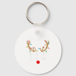 Christmas Running Reindeer Runner Training Squad T Key Ring