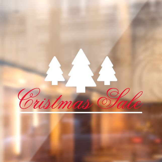 Christmas Sale, Forest Trees (Sheet 2)