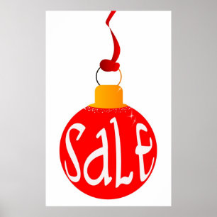 Christmas Sale Poster. Poster