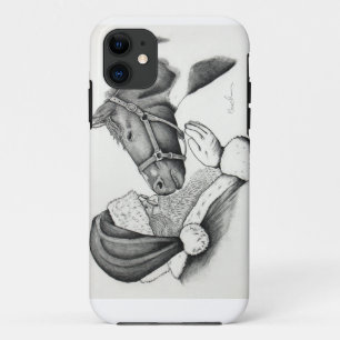 Christmas Santa and Paint Horse Case-Mate iPhone Case