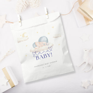 Christmas Santa Baby boy Shower  Favour Bags