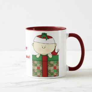 Christmas Santa Baby-Red Mug