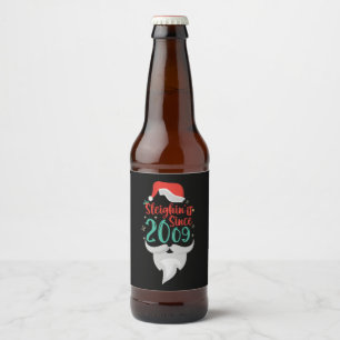 christmas,santa,birthday,anniversary,gift,reindeer beer bottle label
