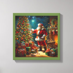 Christmas Santa Claus 1 Canvas Print