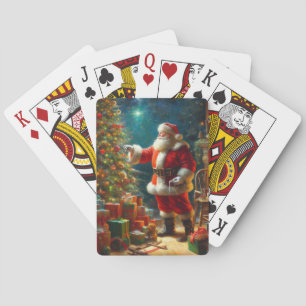 Christmas Santa Claus 1 Playing Cards