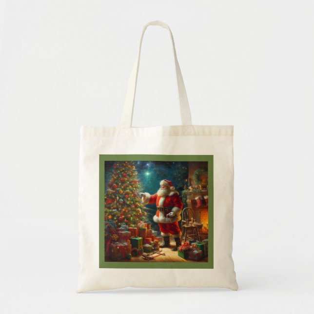 Christmas Santa Claus 1 Tote Bag (Front)