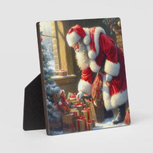 Christmas Santa Claus 3 Plaque