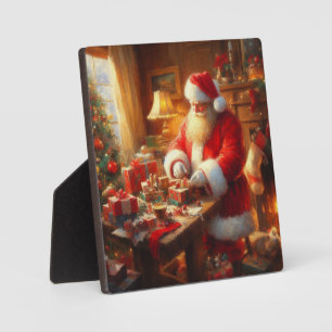 Christmas Santa Claus 4 Plaque