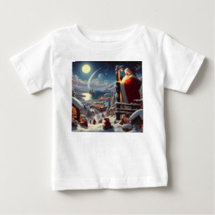 Christmas Santa Claus 5 Baby T-Shirt