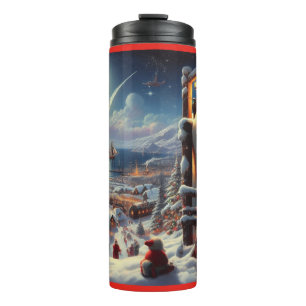 Christmas Santa Claus 5 Thermal Tumbler