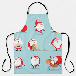 Christmas Santa Claus collection. Apron
