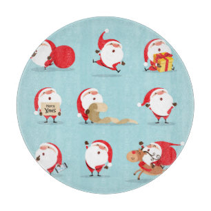 Christmas Santa Claus collection. Cutting Board