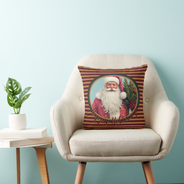 Christmas Santa Claus Cushion (Chair)