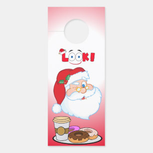 Christmas Santa Claus Door Hanger