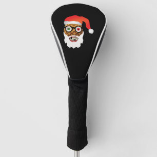 christmas santa claus funny Pineapple Golf Head Cover