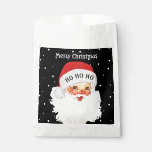 Christmas Santa Claus HO HO HO Favour Bags