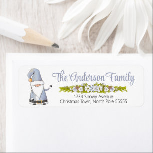 Christmas Santa Claus  Label