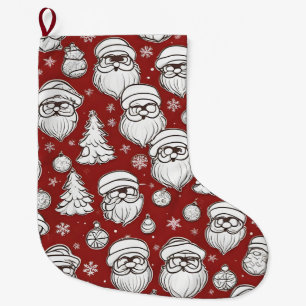 Christmas Santa Claus Large Christmas Stocking
