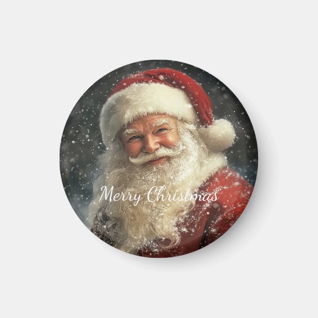 Christmas Santa Claus Magnet (Front)