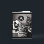 Christmas Santa Claus Merry X-mas Funny Cat Selfie Card<br><div class="desc">Christmas Santa Claus Merry X-mas Funny Cat Selfie Cat Lover</div>