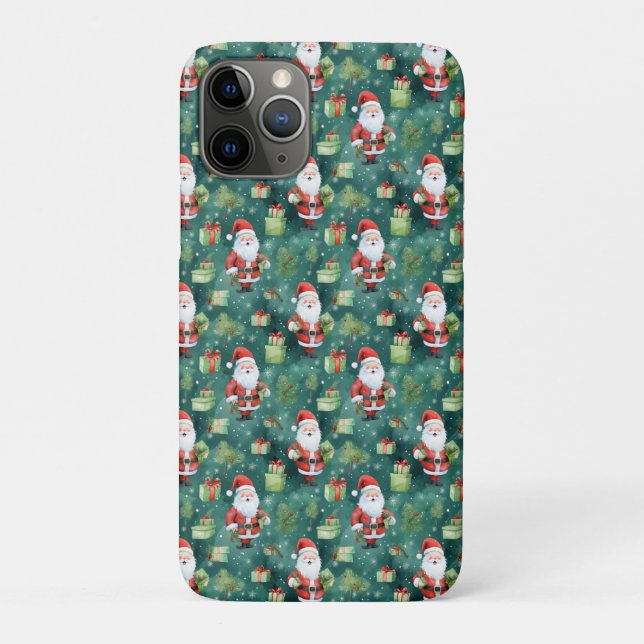 Christmas Santa Claus Seamless Pattern-82909 Case-Mate iPhone Case (Back)