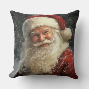 Christmas Santa Claus Throw Pillow