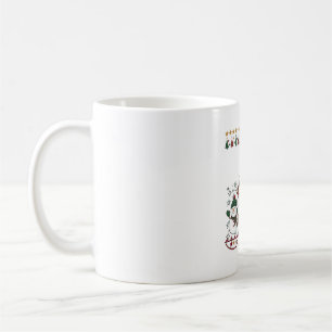 Christmas Santa Claus Volleyball Snowman Reindeer Coffee Mug
