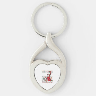 Christmas Santa Claus Volleyball Snowman Reindeer Key Ring