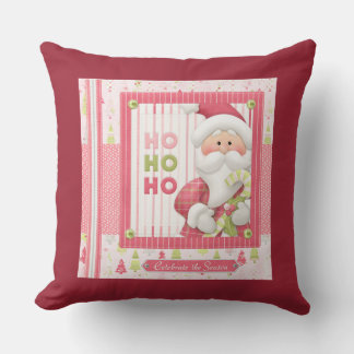 Christmas Santa Decorative Throw Pillow