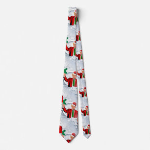 christmas santa donald trump tie