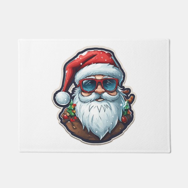 Christmas Santa Doormat (Front)