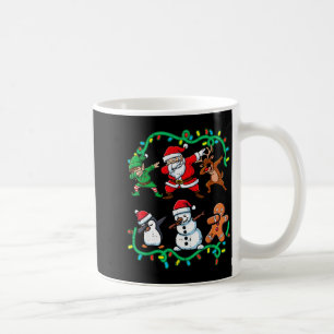 Christmas Santa Elf Reindeer Dab Xmas Dance Boys G Coffee Mug