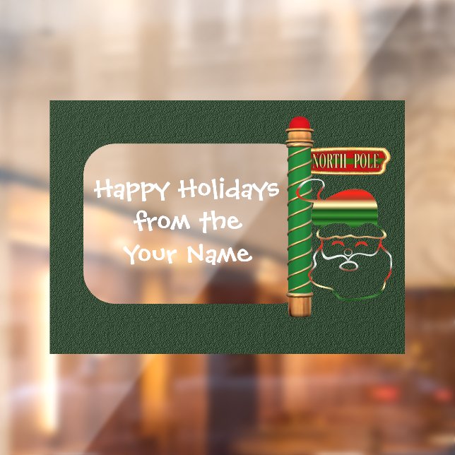 Christmas Santa Face Holiday Personalised (Sheet 2)