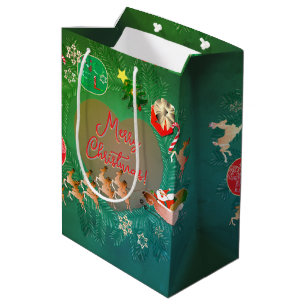 Christmas Santa Gift Bag
