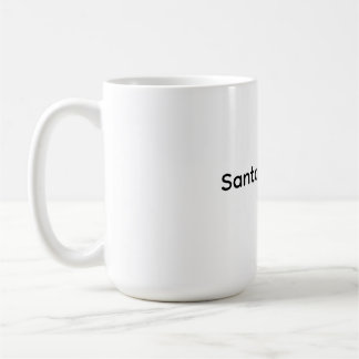 Christmas Santa Gym Coffee Mug