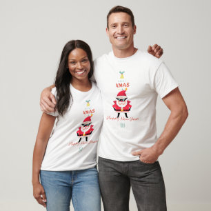 Christmas Santa Happy New Year T-Shirt