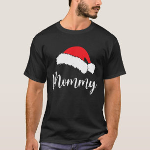 Christmas Santa Hat Matching Family Mummy Xmas Paj T-Shirt